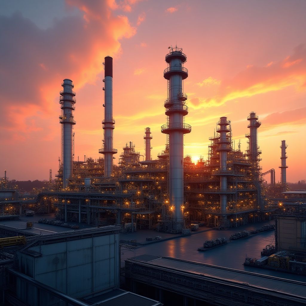 Operaciones en refinería modernizada